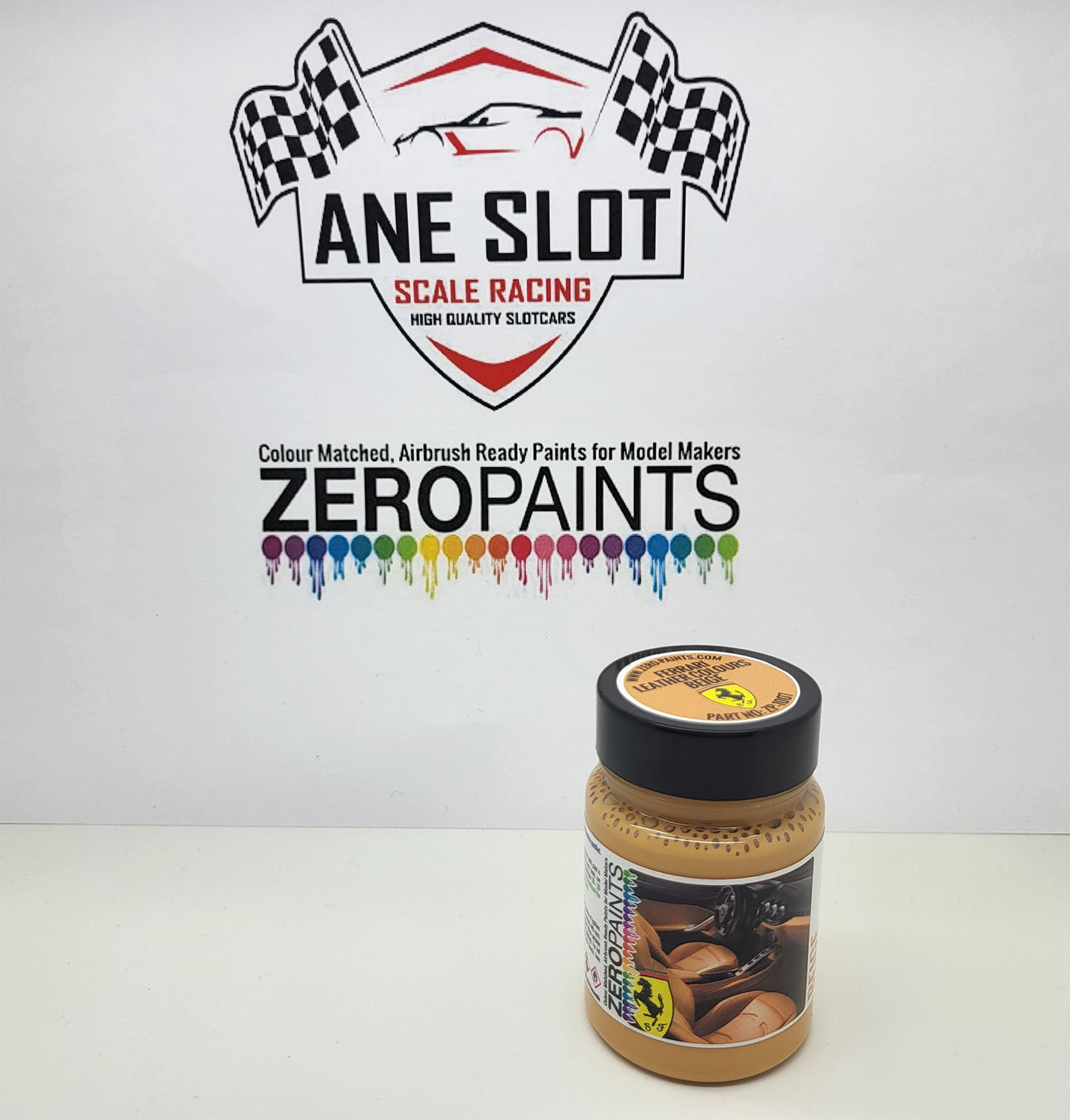 Zeropaints ZP-1007 "Ferrari Leather Colour Paints ( Beige )"