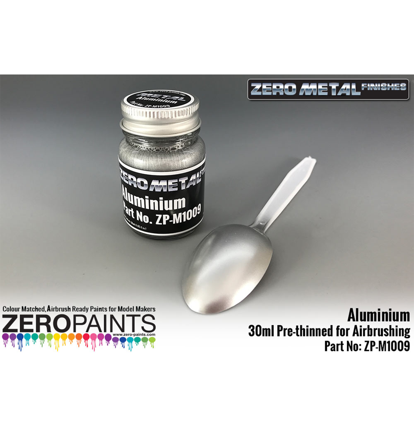 Zeropaints ZP-M1009 "ALUMINIUM"