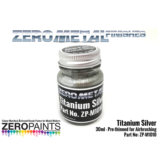 Zeropaints ZP-M1010 "TITANIUM SILVER"