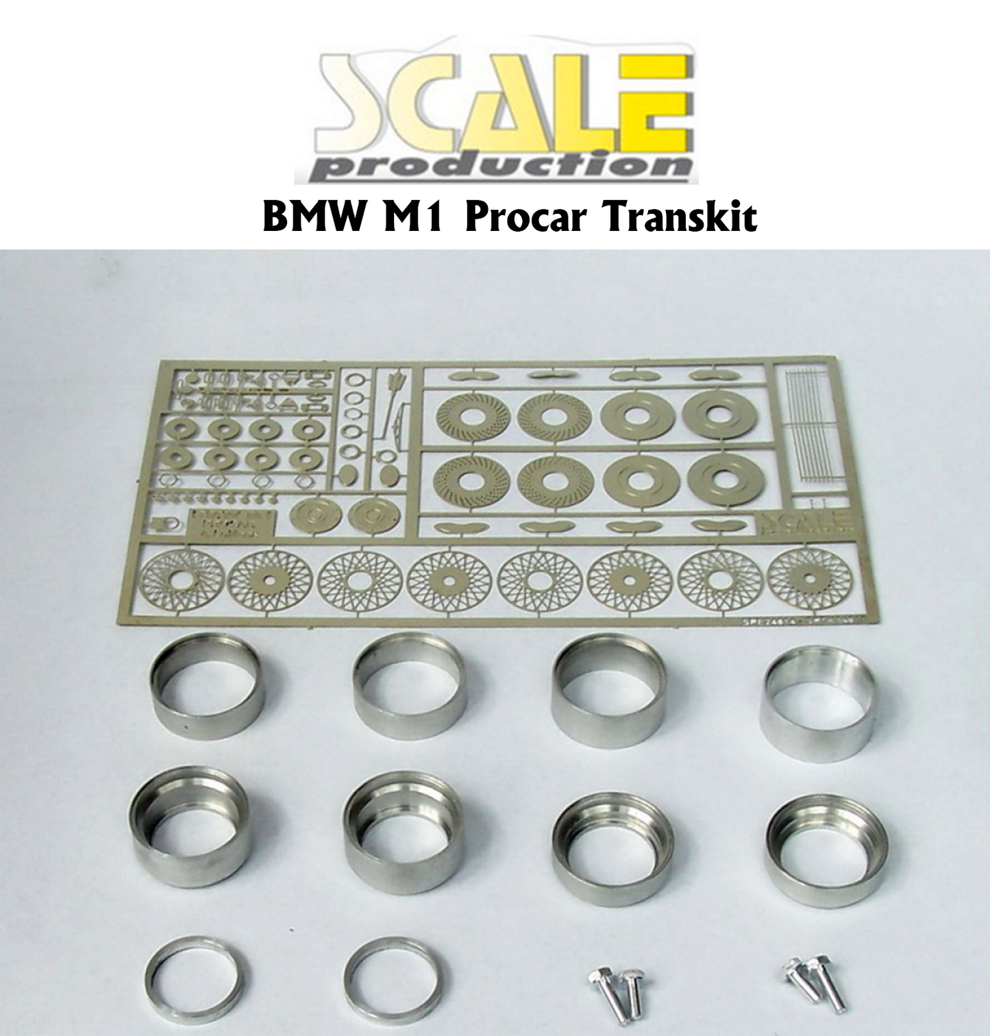 ScaleProduction "BMW M1 Procar Transkit mit Ätzteile "