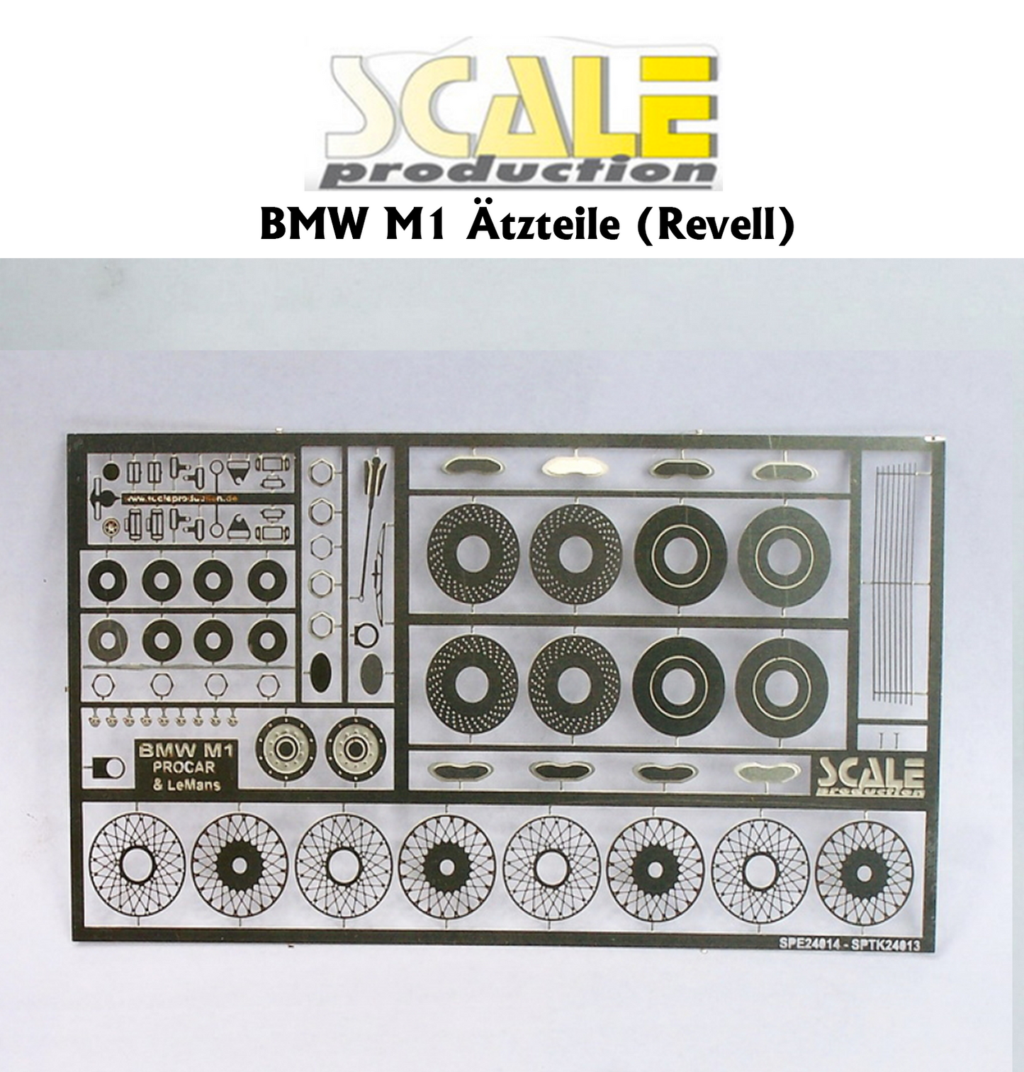 ScaleProduction "BMW M1 Ätzteile ( Revell) "