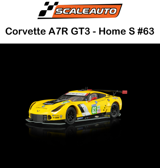 SCALEAUTO - Corvette A7R GT3 - Home Series #63 1:32