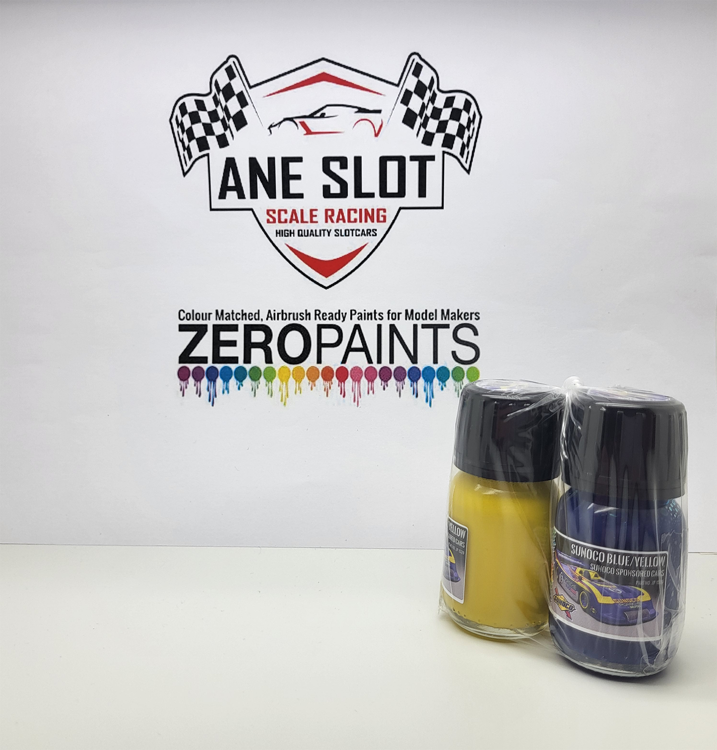 Zeropaints ZP-1539 " Sunoco Blue and Yellow"