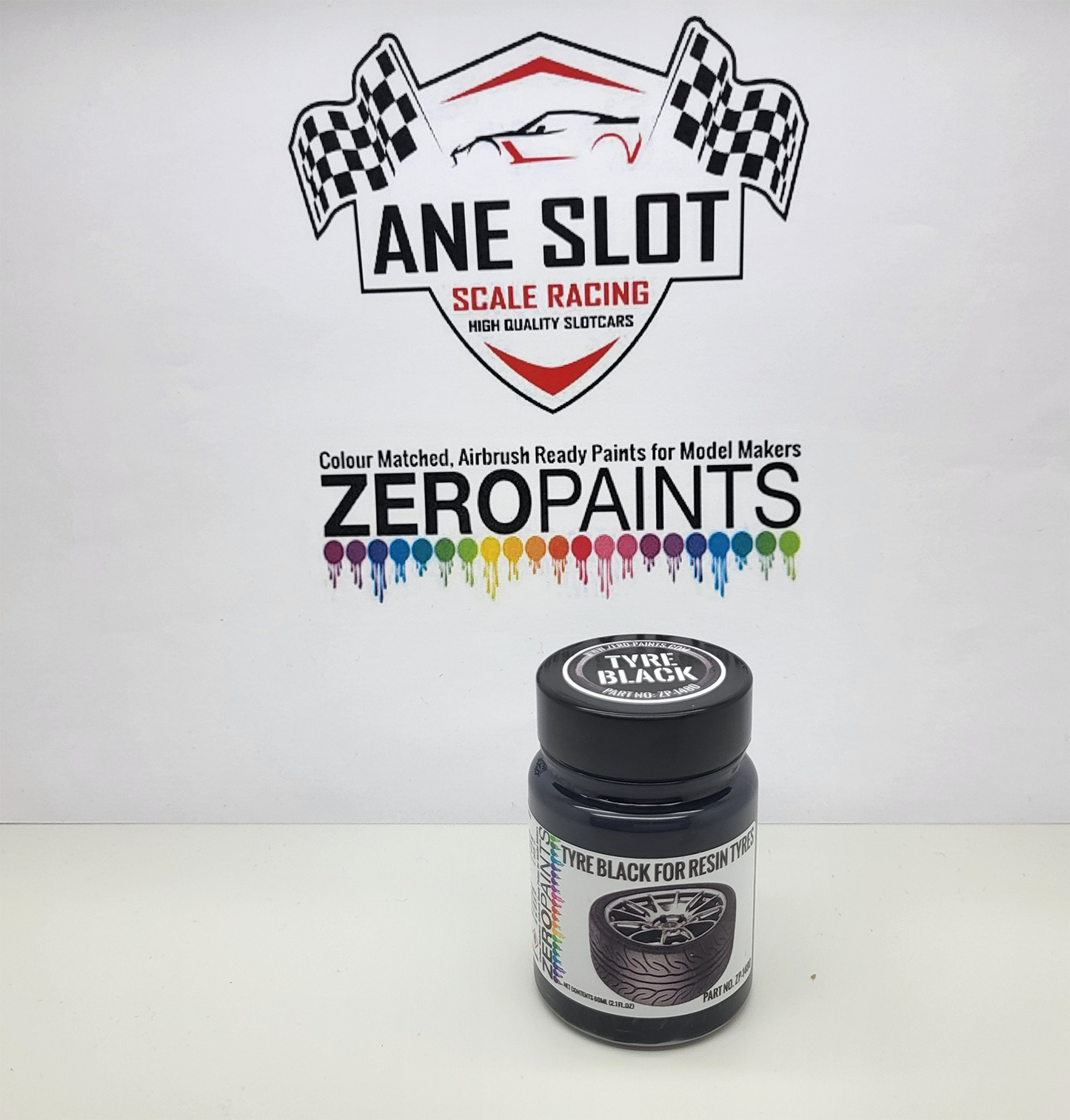 Zeropaints ZP-1480 " Tyre Black "