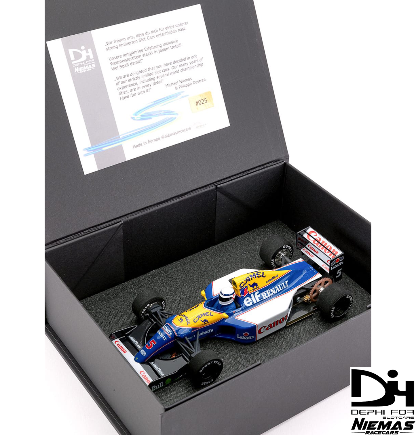 DEPHI - Williams " FW14" LIMITED EDITION 1:24