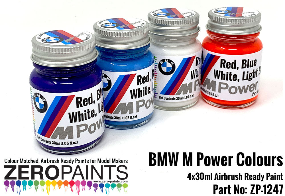Zeropaints ZP-1247 "BMW M Power Color Set "