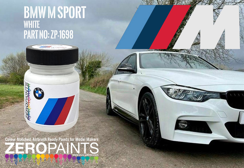 Zeropaints ZP-1698 "BMW M Sport White"
