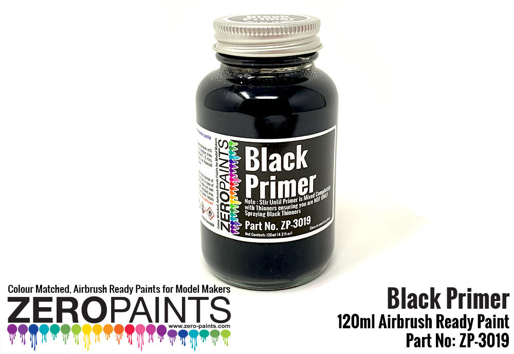 Zeropaints ZP-3019 "Black Primer"