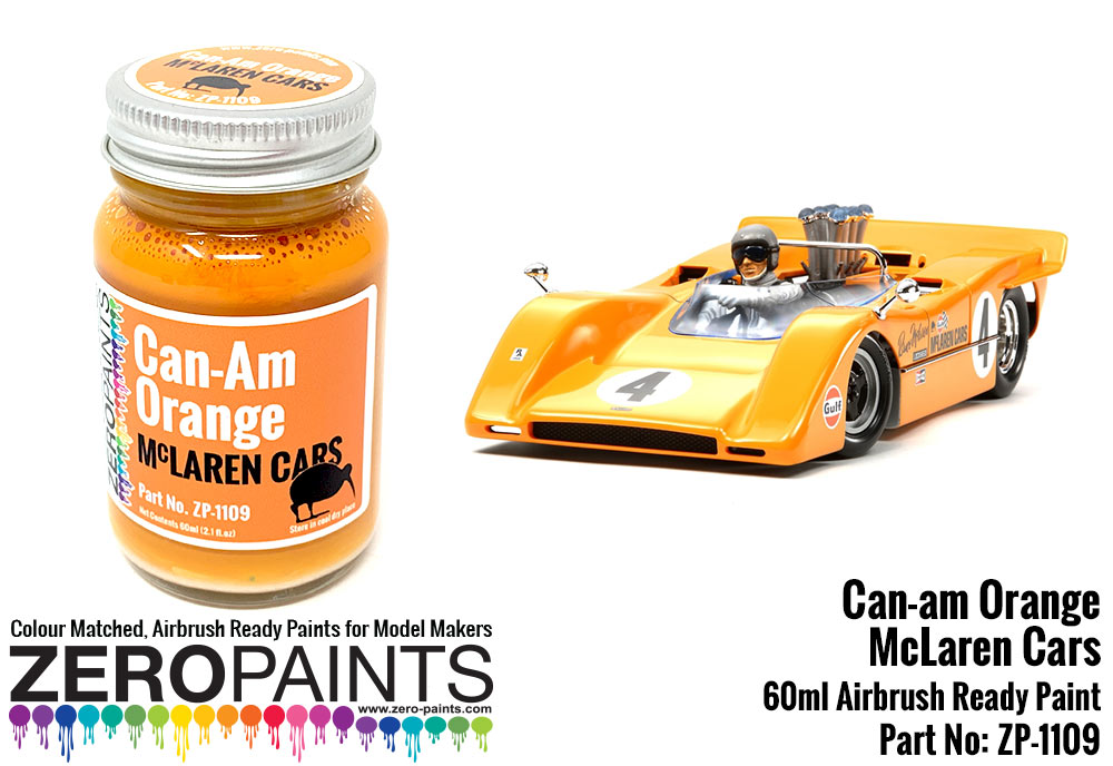 Zeropaints ZP-1109 - Can Am Mclaren Orange