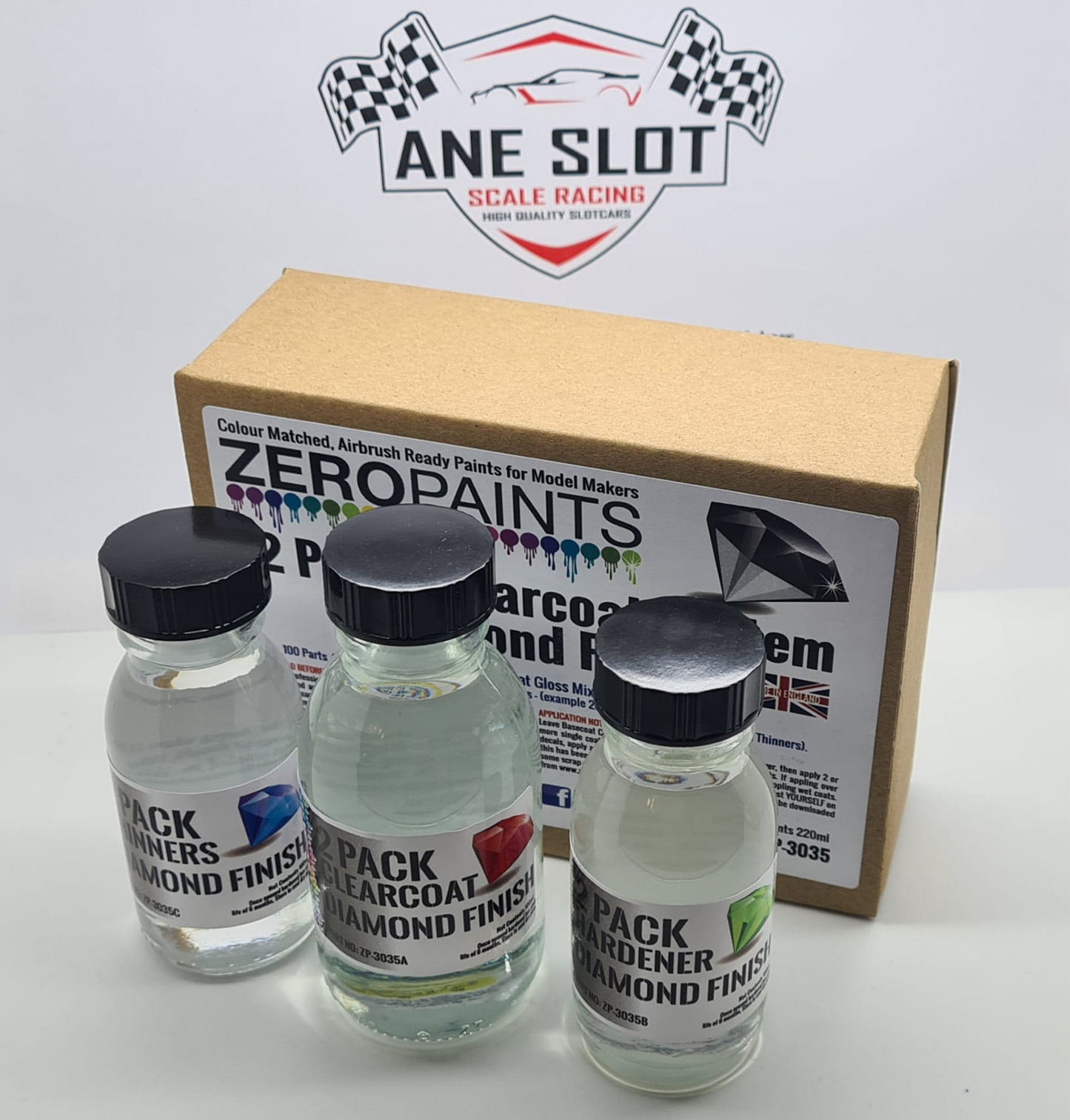Zeropaints ZP-3035 "Clearcoat Set - Diamond Finish Gloss"