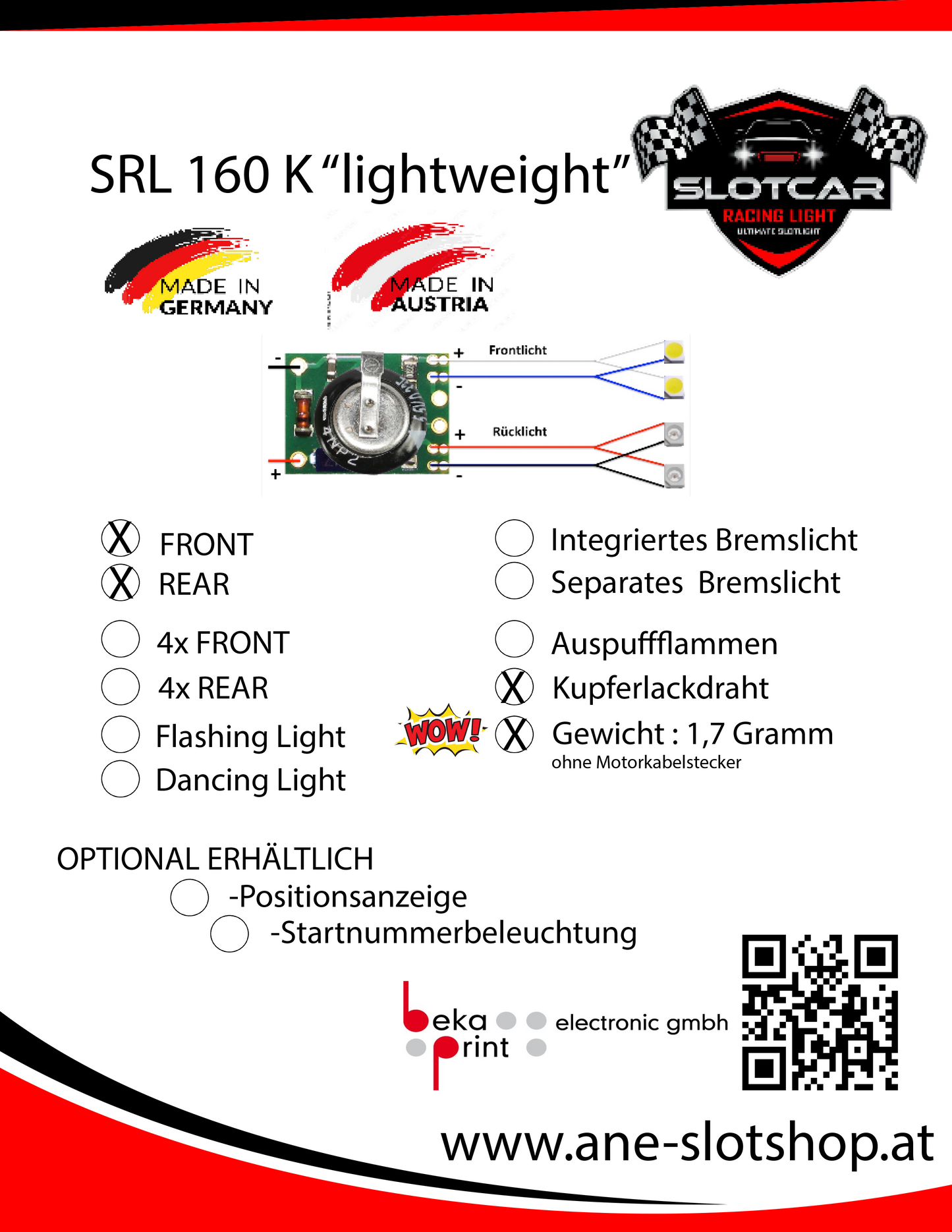 SRL-160 K "lightweight" XENON