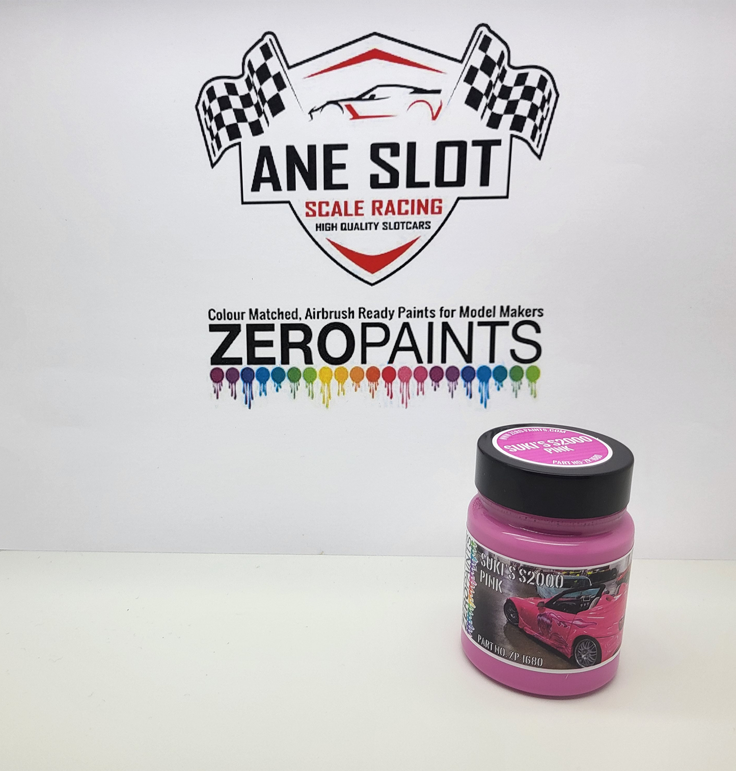 Zeropaints ZP-1680 "Suki´s Veil Side Honda S2000 Pink Paint"